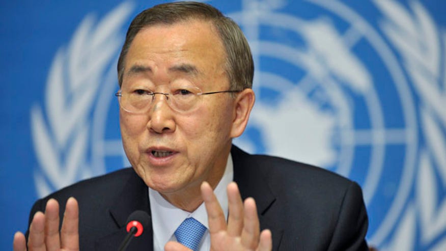 Ban ki Moon Libya