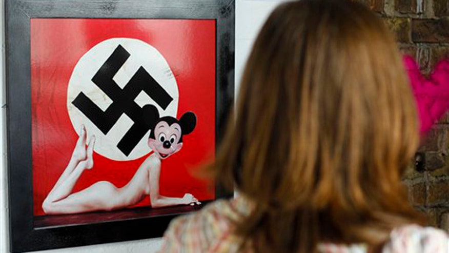 Mickey Mouse Swastika