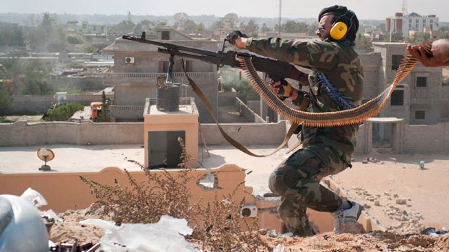 Libya sirte revolutionary fighter