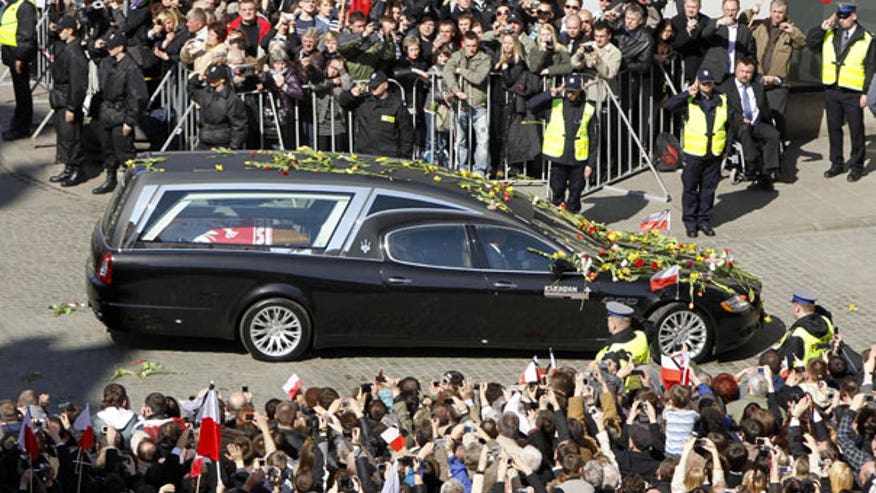 Polish Leader's Hearse