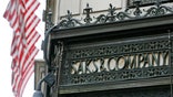 The high-end retailer spiked % following a report that it hired Goldman Sachs to explore a sale.