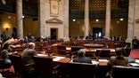 Over the fierce objections of protesters, the Wisconsin state Assembly passed a plan to curb public sector union power.