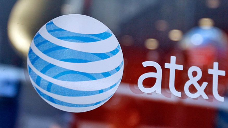 AT&T Wireless Logo Store Window