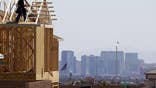 Ground-breaking for new homes plummeted more than expected in April from an almost five-year high, but applications to build new homes shows the housing sector could still contribute to the strengthening economic recovery.