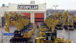 Caterpillar Inc  said on Monday that retail demand for its construction and mining equipment continued to be sluggish in April, though the sales picture appeared to be improving in almost every market outside North America.