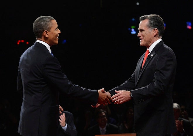 Presidential Debate, Obama Romney