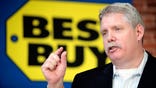 Best Buy said its former chief executive Brian Dunn -- who abruptly resigned in April following allegations of an affair with a female subordinate -- violated company policy, but did not misuse corporate funds.
