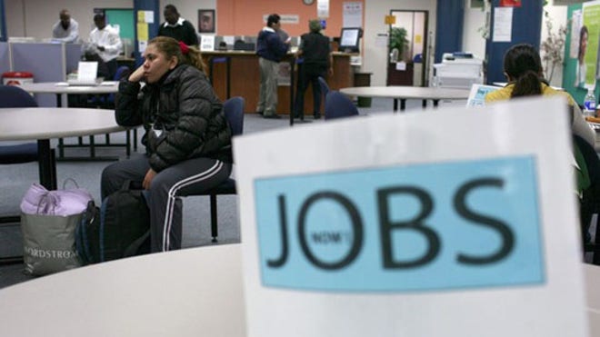 Jobs Sign Unemployment Jobless