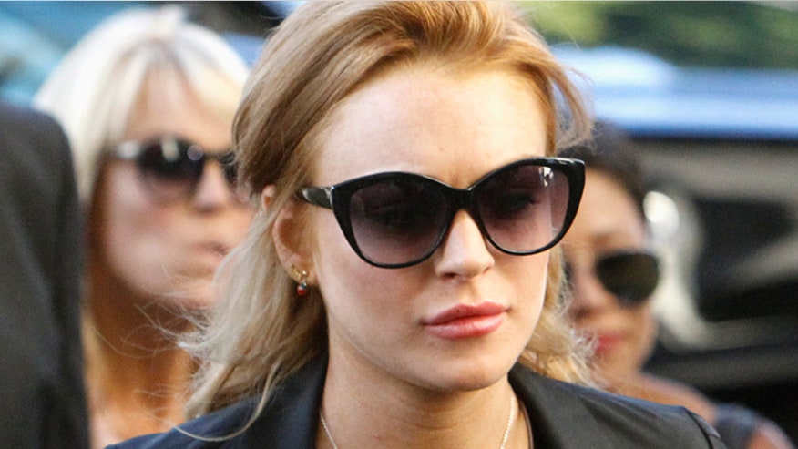 Actress Lindsay Lohan