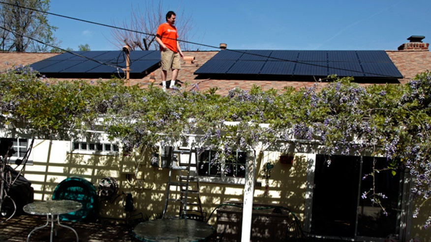 Solar Panel, House