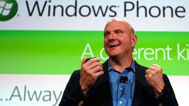Microsoft CEO Steve Ballmer Speaks at Windows Phone 7 Launch