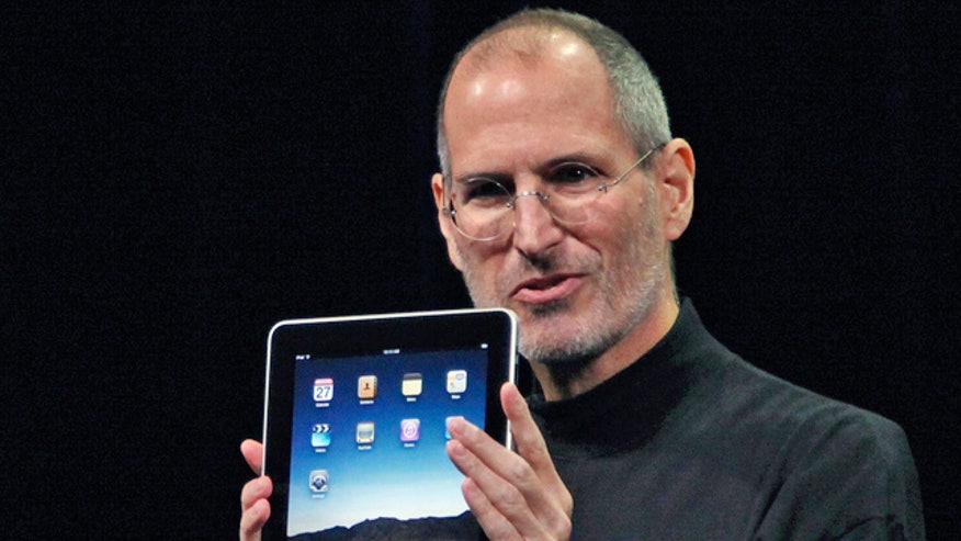 Apple CEO Steve Jobs With iPad