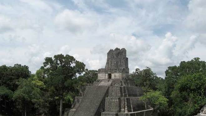 mayan temple Science mag