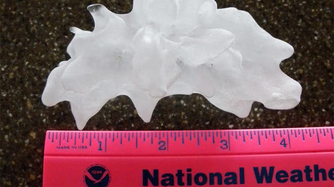 Largest Hailstone Ever