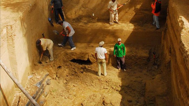 1,200-year-old tomb of a ruler of the pre-Incan Sican culture