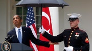 From an inopportune rain at the White House's Rose Garden toan Indian holy man self-flagellating himself during a procession, take a look at some of the most captivating images captured in the past seven days around the world.



