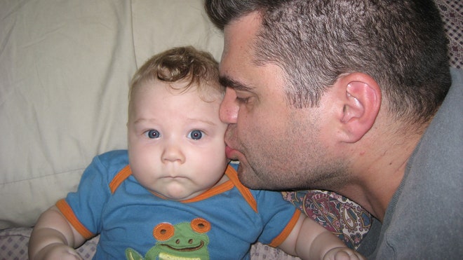 dad and baby