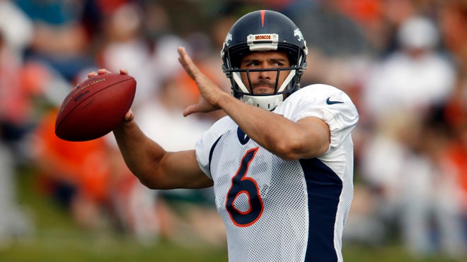 Denver Broncos cut QB Mark Sanchez, who quickly agrees to deal with Dallas Cowboys