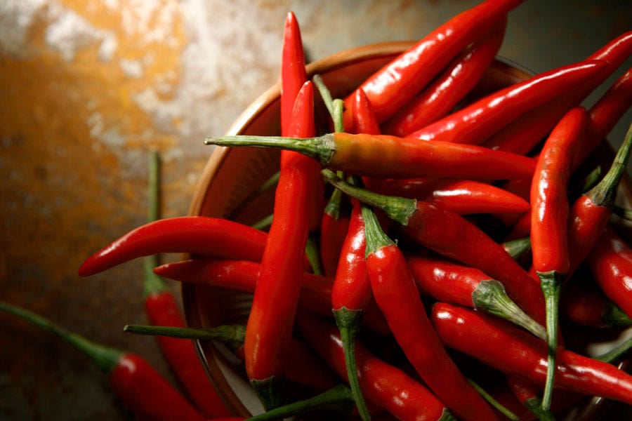 Chili Peppers and Jalapenos