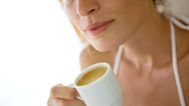 Drinking Coffee