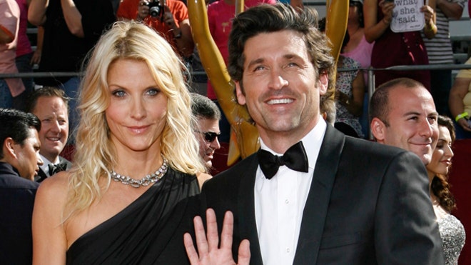 patrick dempsey with his wife