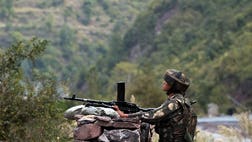 A Pakistani girl was killed Wednesday when Indian troops opened fire across the de facto border that divides disputed Kashmir between the two nuclear-armed rivals, officials said.