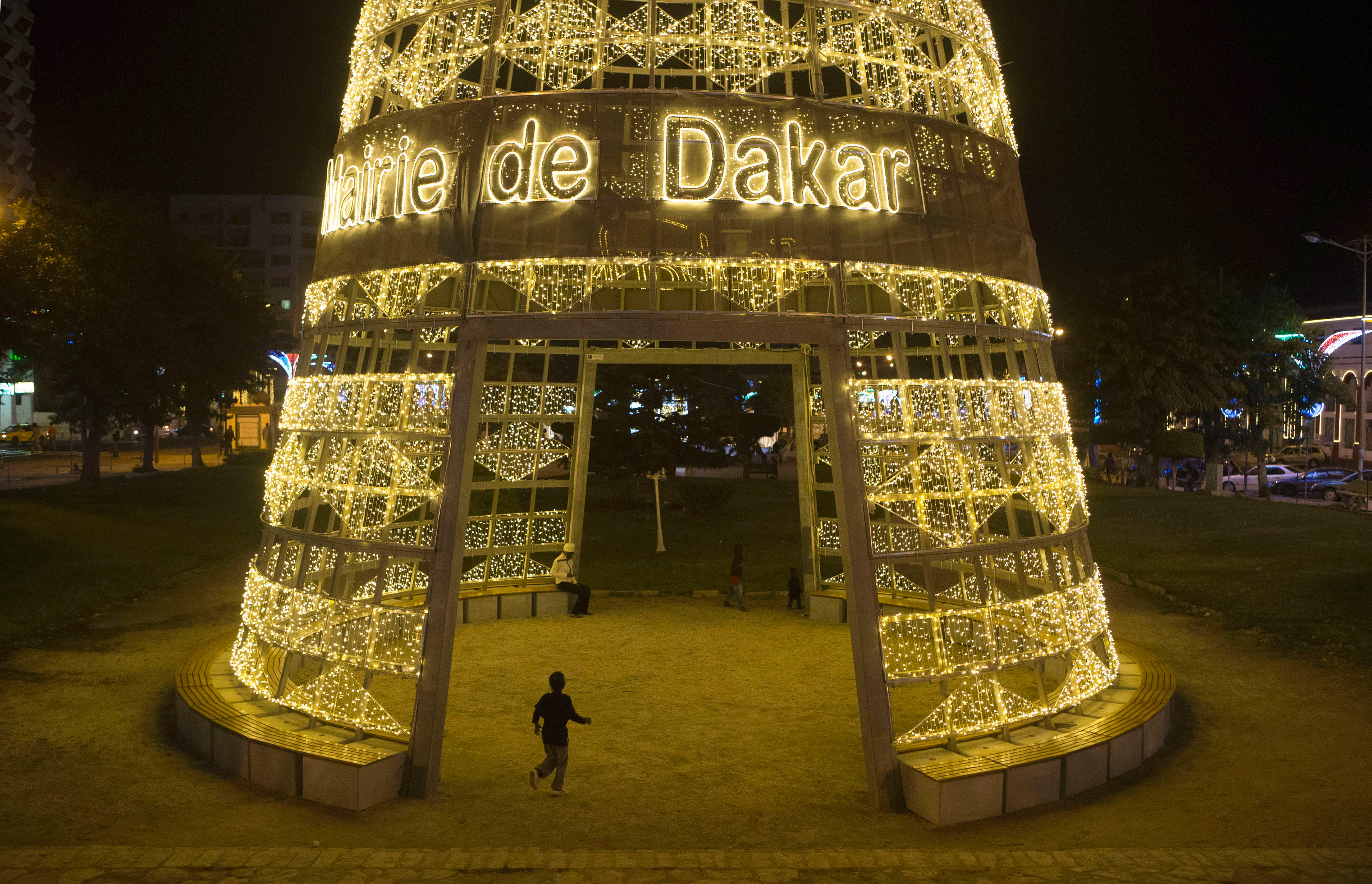 Dakar mosque decked in Christmas lights as mostly Muslim Senegal joins in holiday cheer Fox News