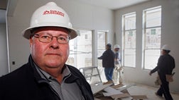 The resurgent U.S. housing market has sent builders calling again for Richard Vap, who owns a drywall installation company.