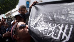  Tunisia is taking a harder line on preaching by ultraconservative Muslim groups, a crackdown that has sparked demonstrations by rock-throwing protesters and ominous warnings of terrorist attacks to come.