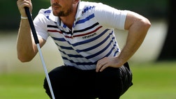  The last thing Keegan Bradley wanted to do at the th hole with a cozy lead was flirt with the water on the left.