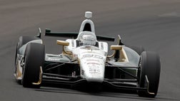 Antron Brown joked that he wouldn't mind making a couple of left-handed turns the next time he's on the track.