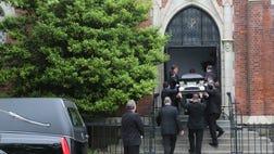  An emotional funeral service has been held for a Hofstra University student who was accidentally shot by police.