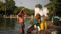  A blistering heat wave has caused massive power cuts and water shortages across much of north and western India, and some people are taking to the streets to express their anger with the government.