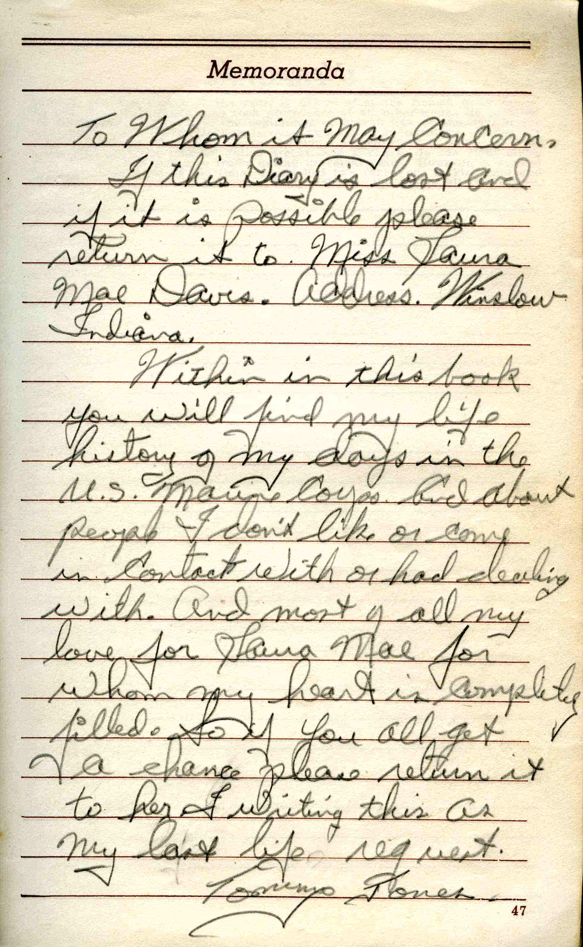 journal entry of a person in the 1950 s She also stated that discrimination is a person or a group’s act using prejudice toward someone to refuse to work with them journal entry 20 (p 223) . journal entry of a person in the 1950 s She also stated that discrimination is a person or a group’s act using prejudice toward someone to refuse to work with them journal entry 20 (p 223) .