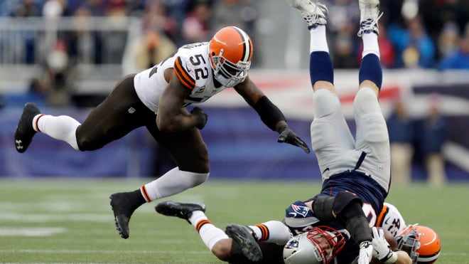 Patriots TE Rob Gronkowski lost for season, goes on injured reserve