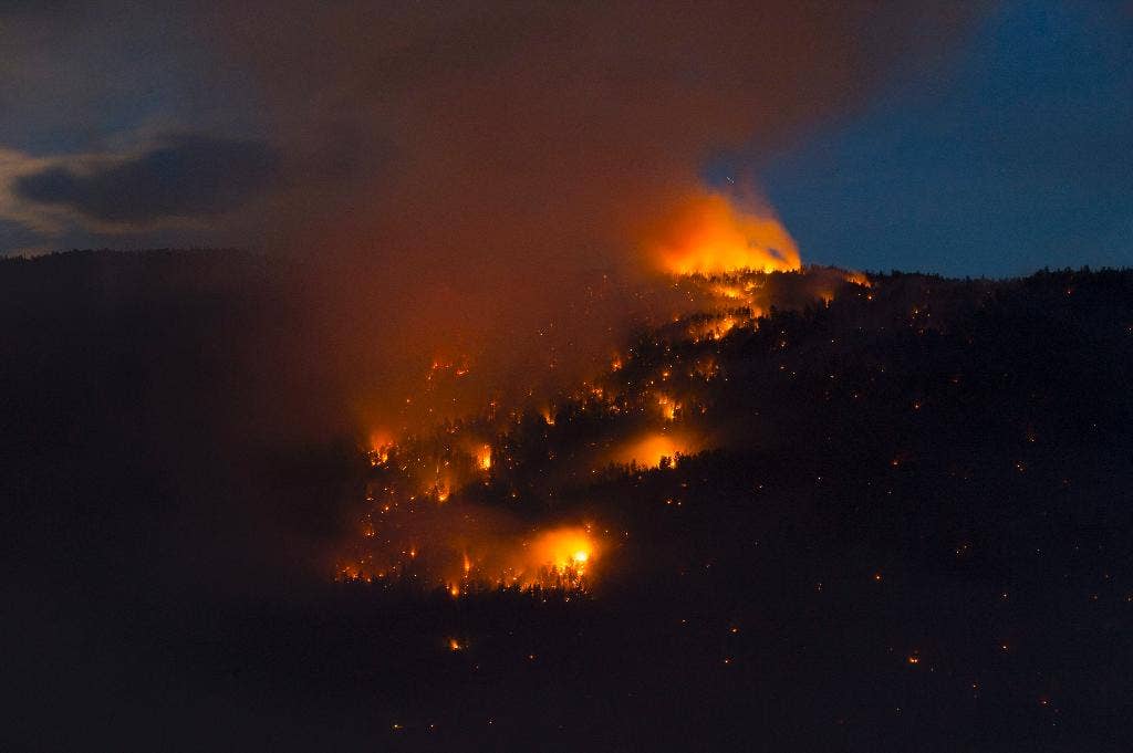 Canadian prime minister to meet with crews battling raging wildfires in British Columbia