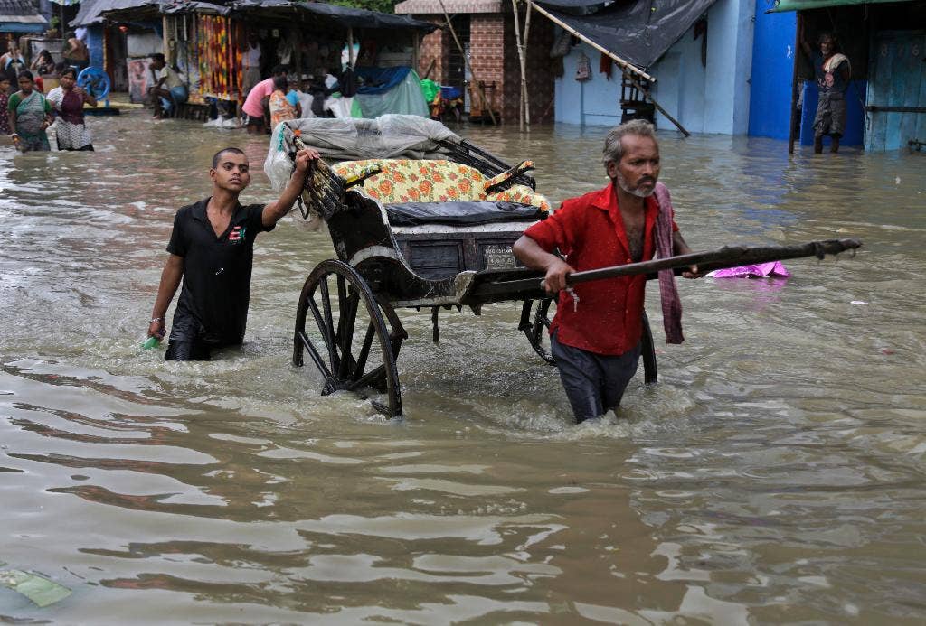 Heavy monsoon rains kill more than 90 in India, leave thousands homeless