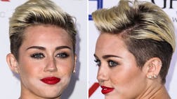 Miley looked super sexy in her Valentino jumpsuit at the Maxim Hot  Party on May  but unfortunately, she suffered a beauty blunder!