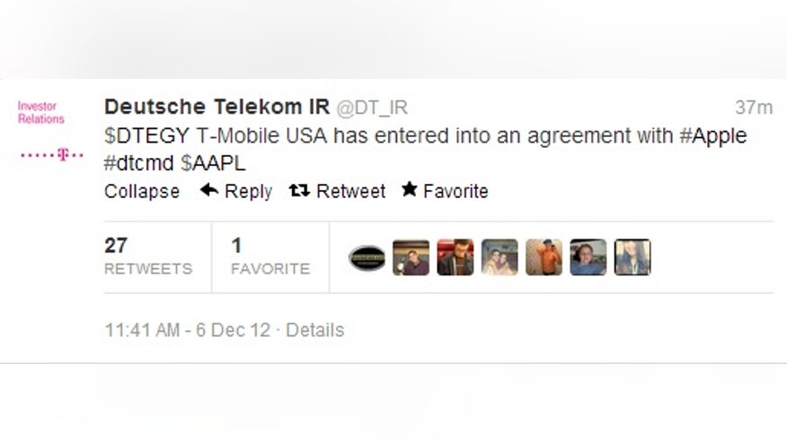 Apple-T-Mobile-Agreement-Tweet