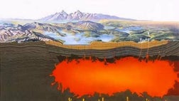 Yellowstone's underground volcanic plumbing is bigger and better connected than scientists thought, researchers said Wednesday.