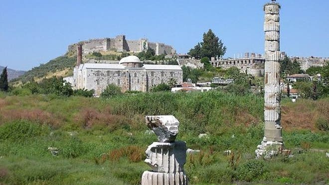 Temple of Artemis, where Cleopatra's sister was murdered