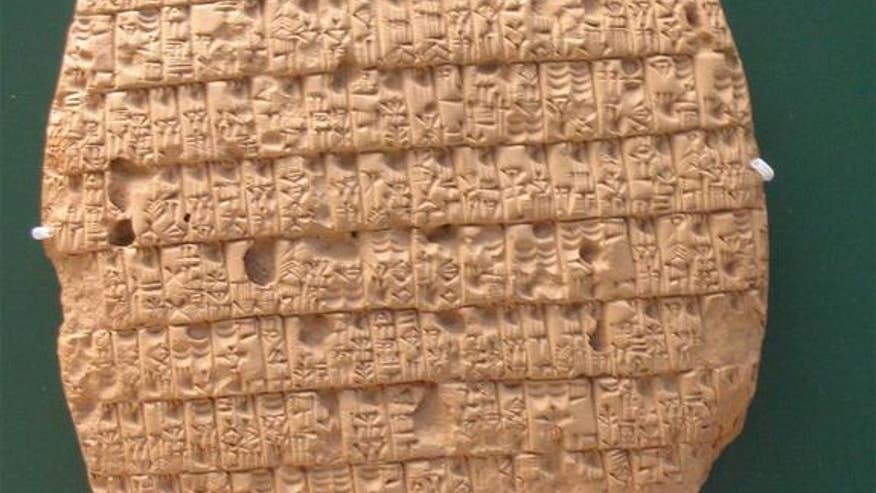 cuneiform-clay-tablet