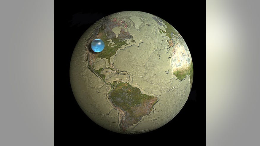 earth-water-drop
