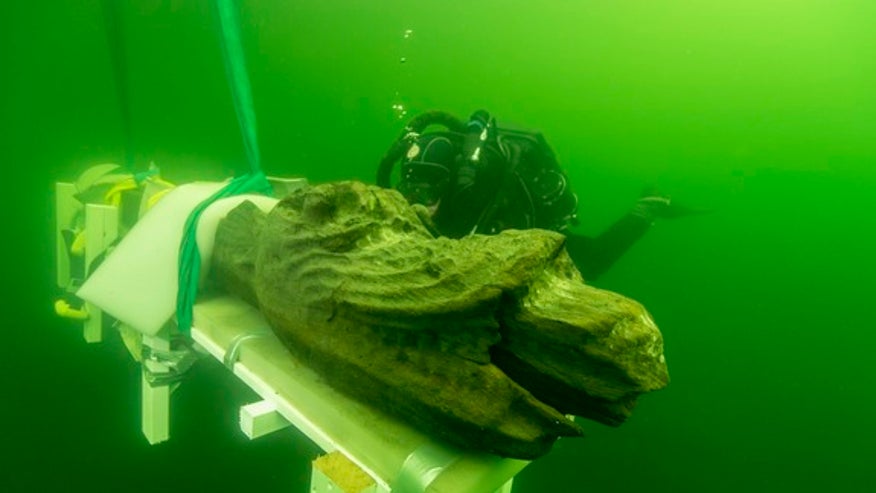 Ship's 'sea monster' found