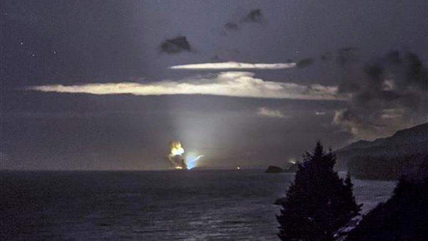 Hypersonic weapon destroyed by military seconds after test launch