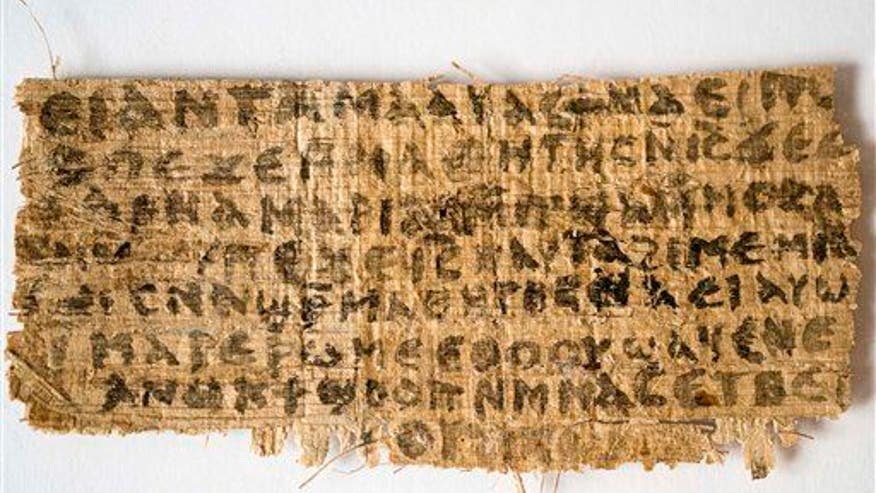Papyrus mentioning Jesus' wife likely not a forgery