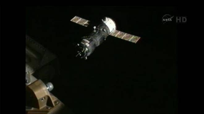 russian-progress-48-space-station-docking
