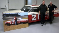 Restored car will accompany Leonard Wood into the Hall of Fame…