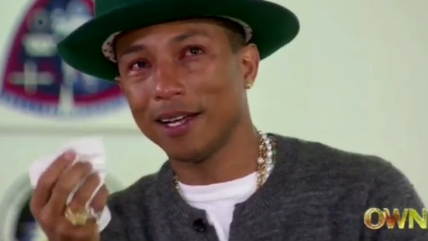 Oprah Brings Pharrell Williams to ‘Happy’ Tears Oprah Brings Pharrell Williams to ‘Happy’ Tears