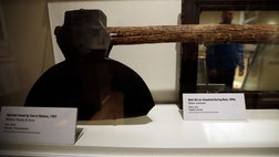 A hatchet used to bust up saloons, the verdict sheet from Al Capone's trial, and lawman Eliot Ness' sworn oath of office are among the more sobering artifacts in a new exhibit documenting the dr...